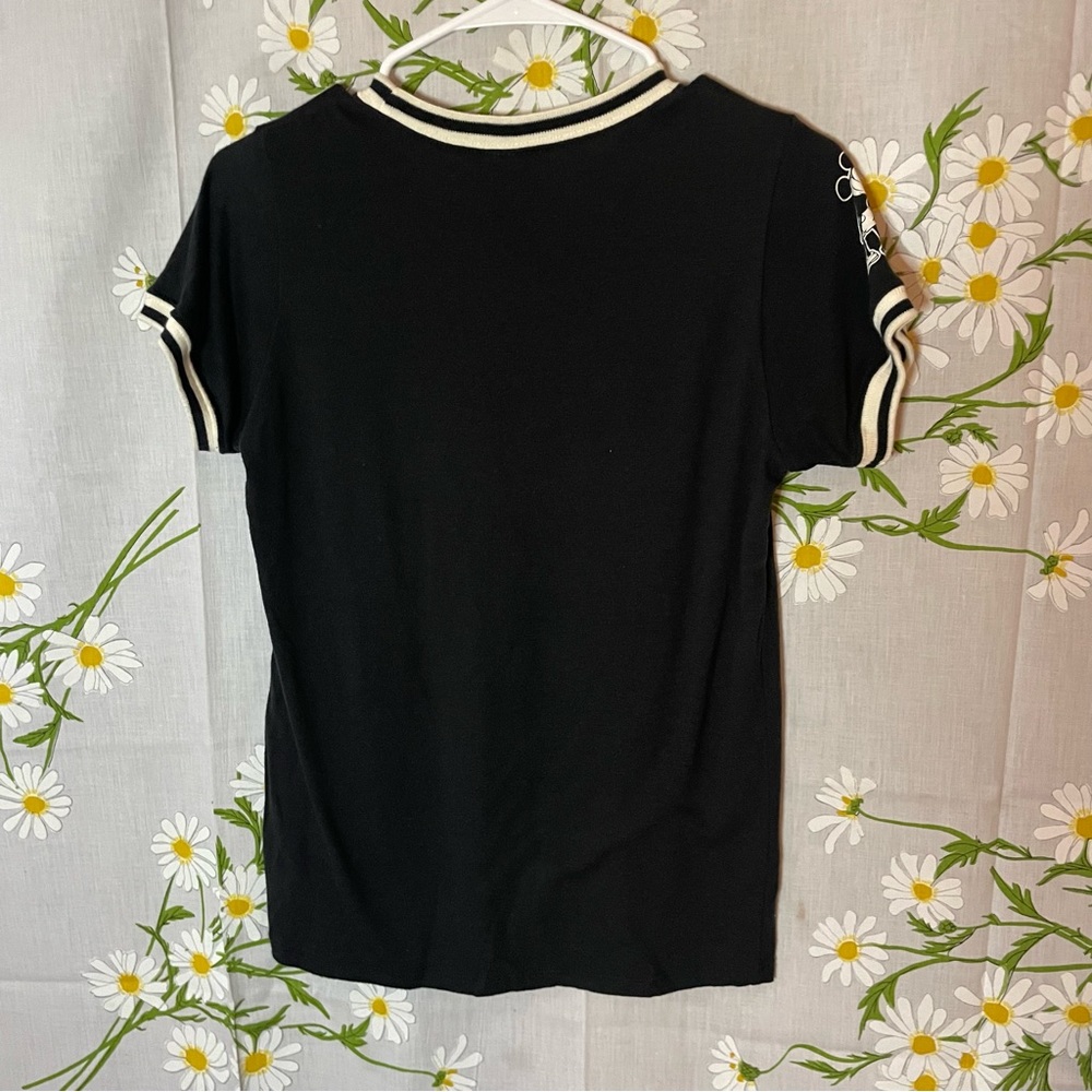 Junk Food Clothing Disney Mickey Mouse living the dream black white graphic tee - Picture 6 of 7